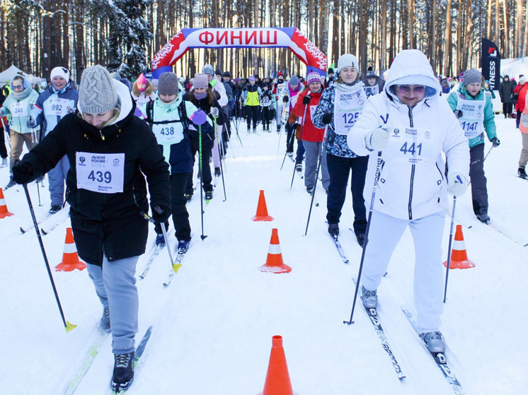 В Ивановской области в гонке «Лыжня России» участвовали 4,5 тысячи человек