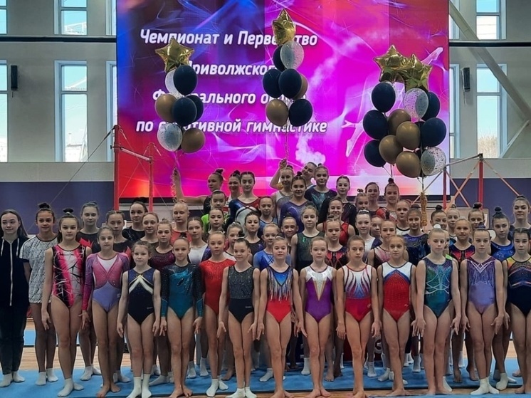 Пензенские гимнастки завоевали 9 медалей в первенстве ПФО