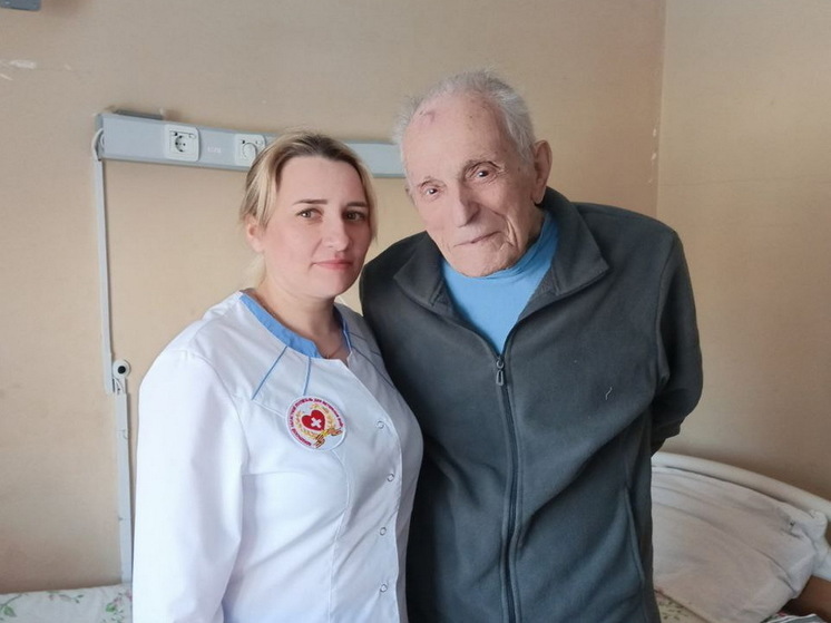 99-летний пензенец накануне 23 февраля успешно прошел лечение в госпитале ветеранов войн