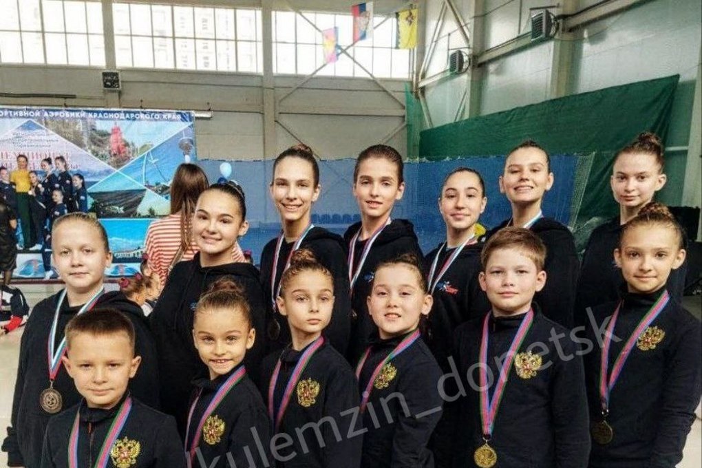 DPR athletes brought eight medals from the sports aerobics championship