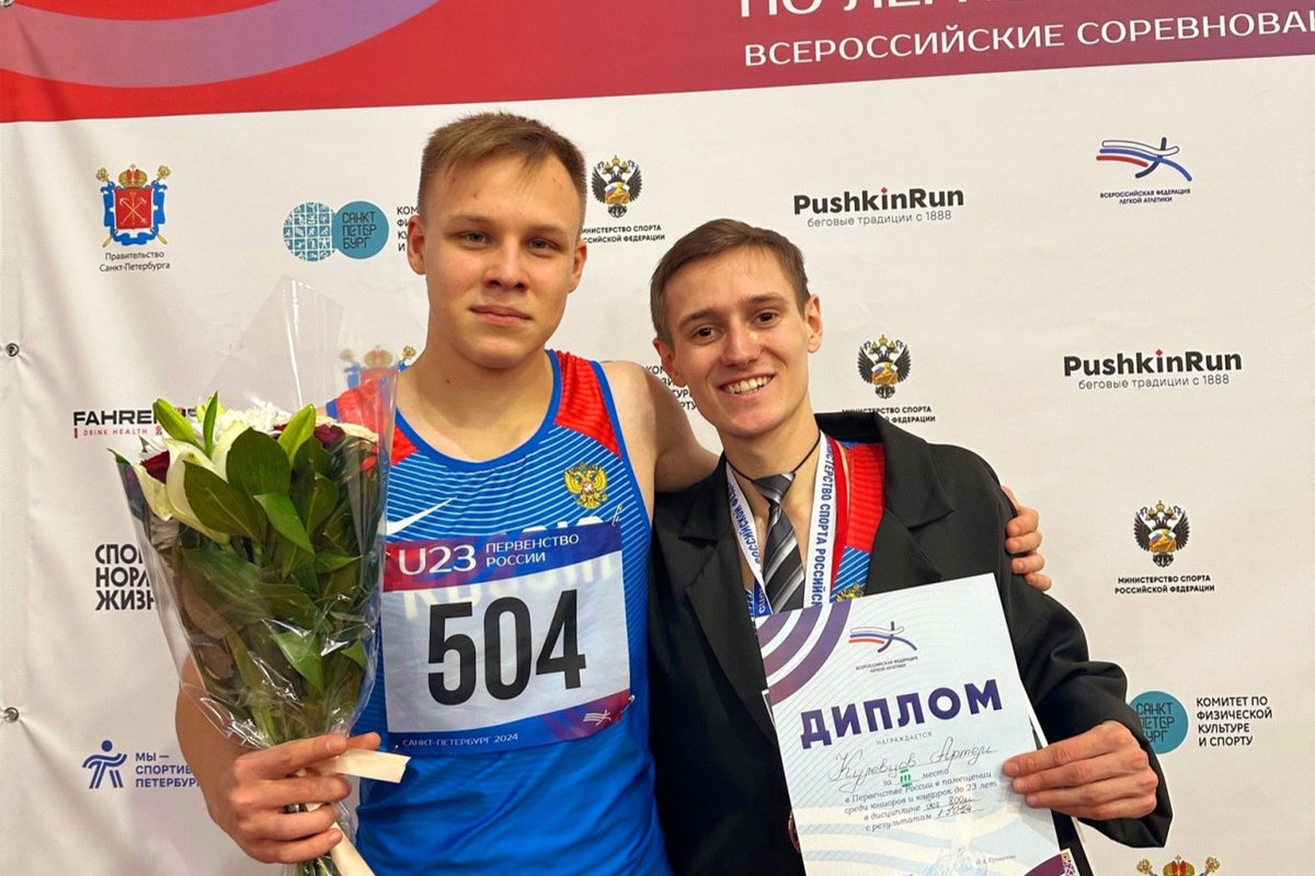 Kaliningrad athlete won silver at all-Russian competitions