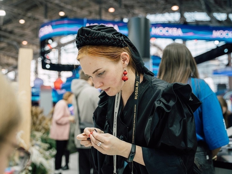 Курянка Анна Симакова провела 5 мастер-классов на выставке-форуме «Россия»