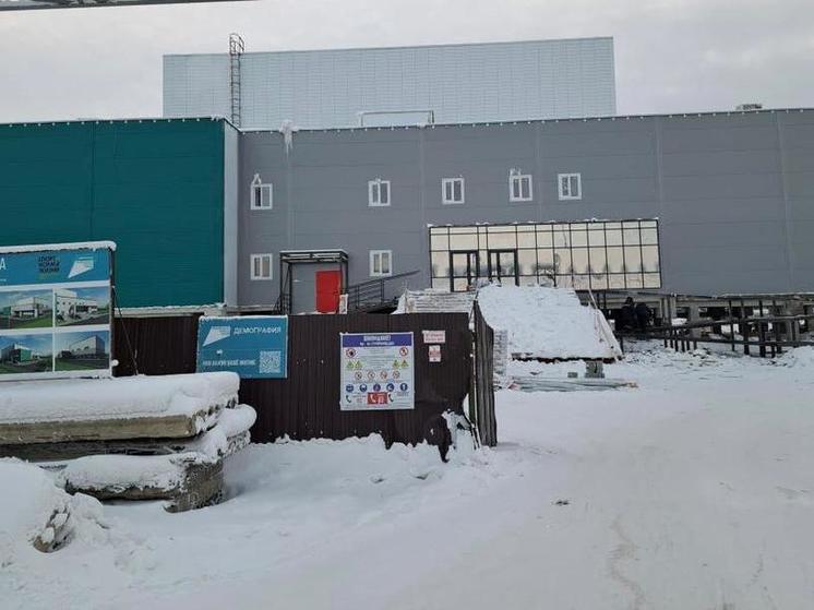Строительная готовность спорткомплекса в Сайсарском округе Якутска достигла 70%