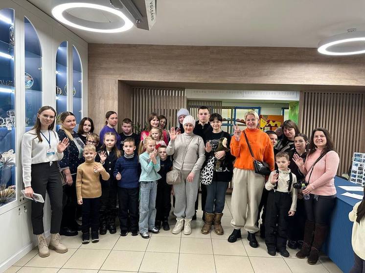 Пензенские Герои Отечества и их семью побывали в океанариуме