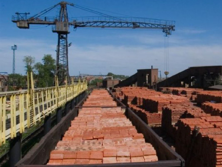 В Курской области объемы погрузки стройматериалов за январь выросли на 29,6%