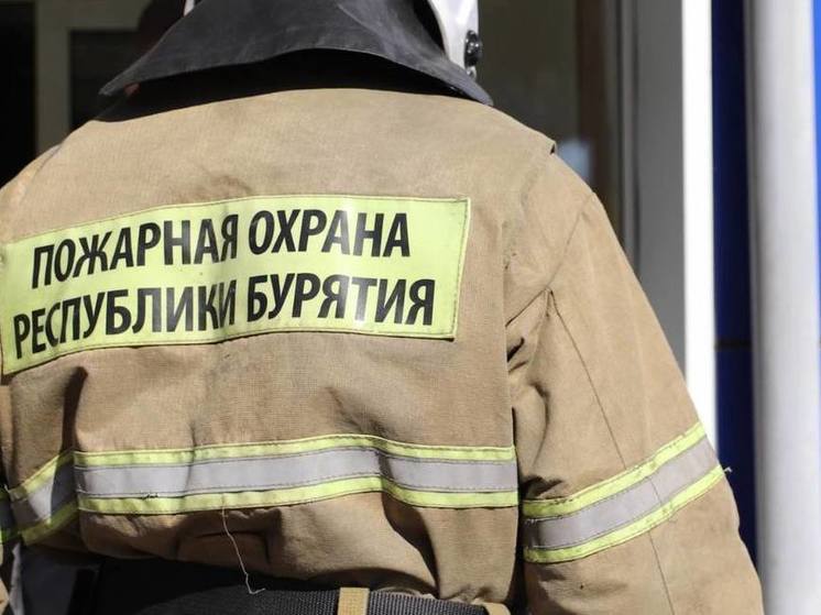 В Иволгинском районе Бурятии из-за короткого замыкания загорелся гараж