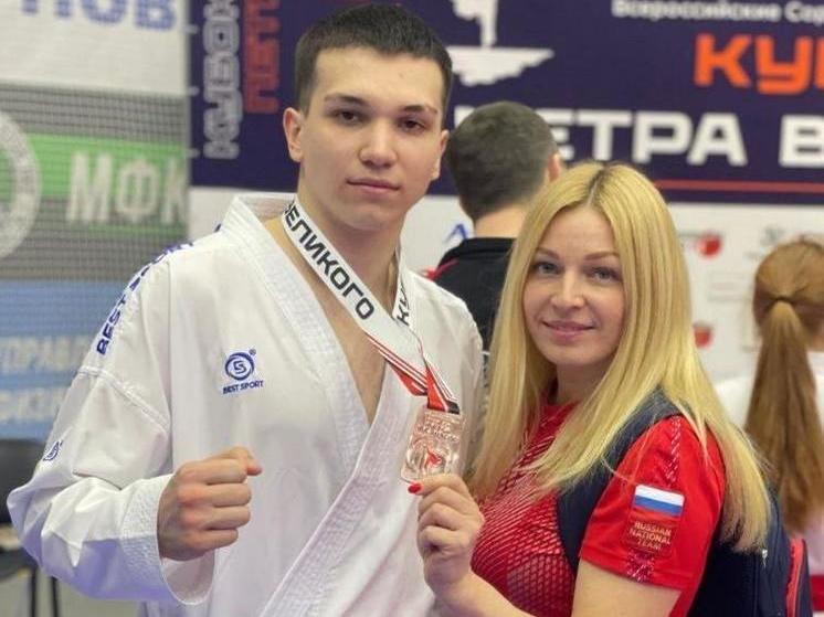 Спортсмен из Калуги взял «бронзу» на Всероссийском турнире по карате