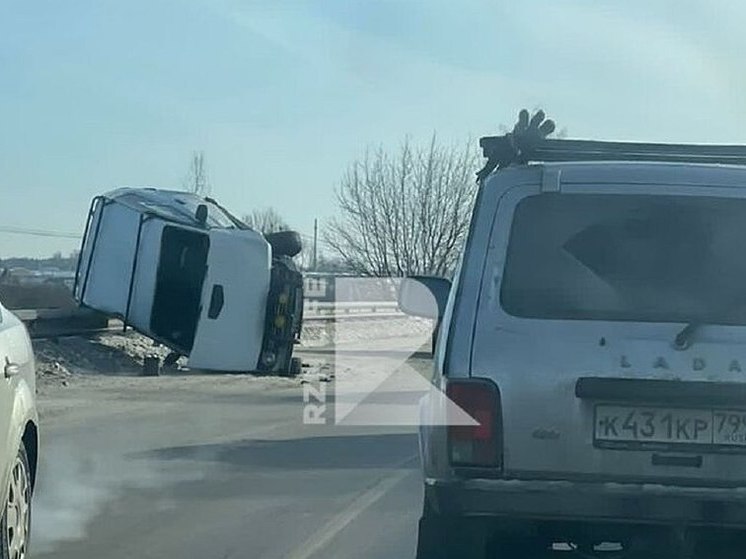 В Дубровичах под Рязанью перевернулась «Нива»