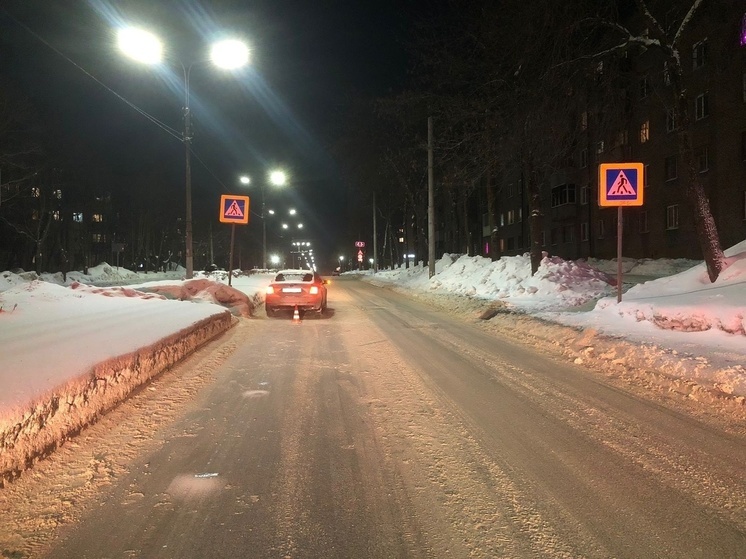 Женщину сбили на пешеходном переходе в Череповце