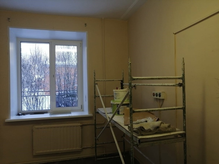 Больница в Сегеже преображается за свой счет