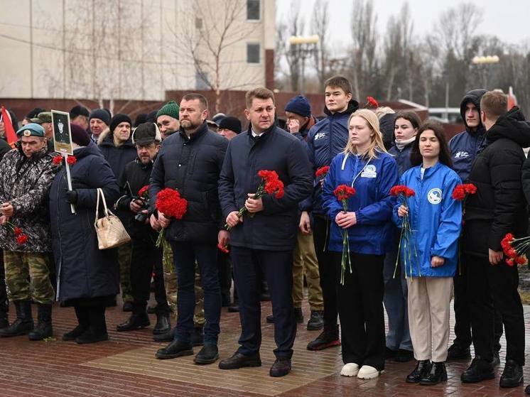 В Белгороде почтили память погибших в вооруженных конфликтах за пределами страны