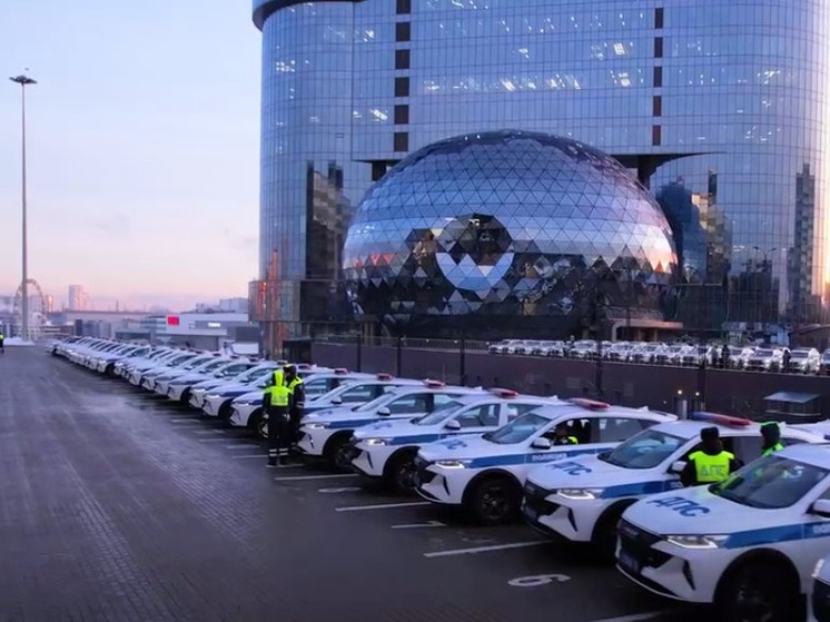 Подмосковной полиции передали 130 новых патрульных машин