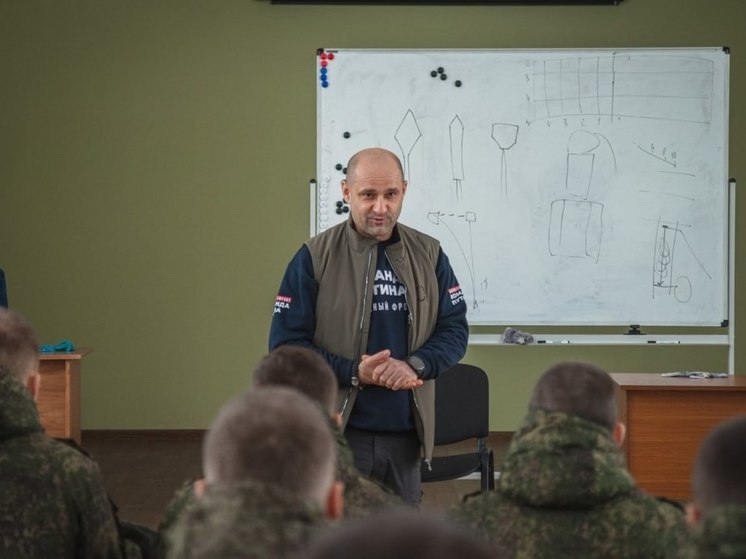 Курскую область посетил председатель Народного совета ДНР и Герой региона Артем Жога