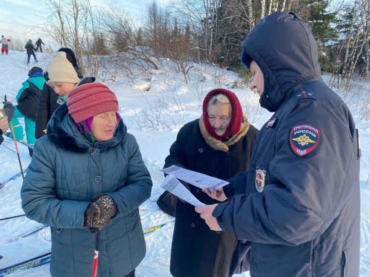 Триста памяток против жуликов за неделю раздали участковые в НАО