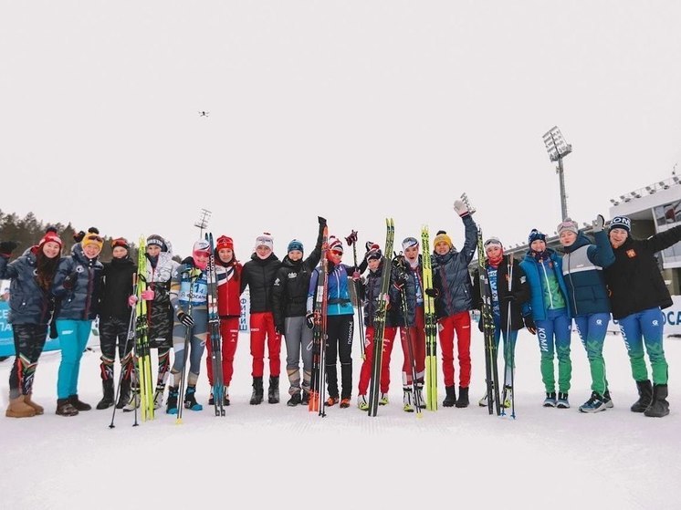 Лыжница из Бурятии Алиса Жамбалова заняла второе место в эстафете