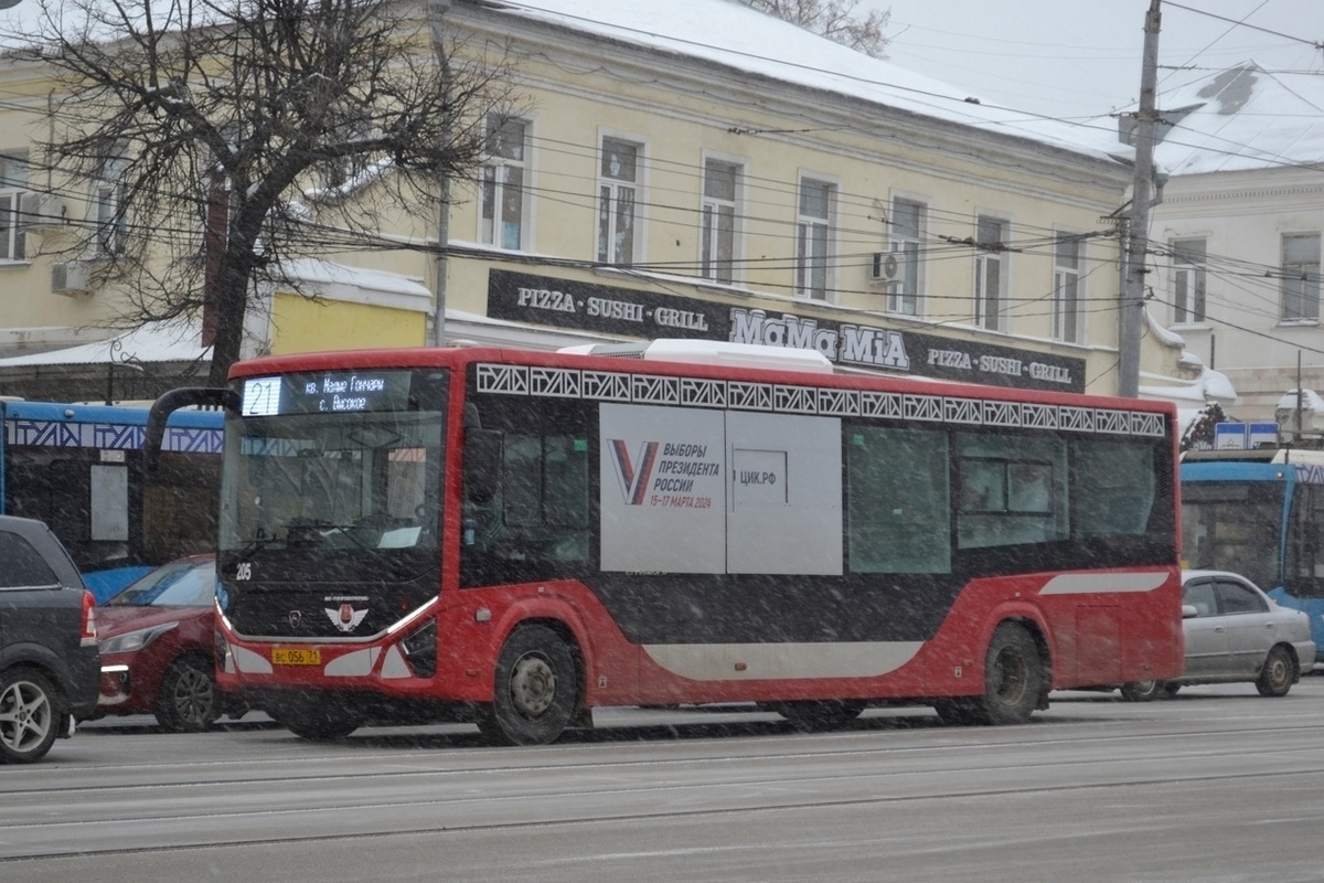 Общественный транспорт Тулы работает по расписанию в метель - МК Тула