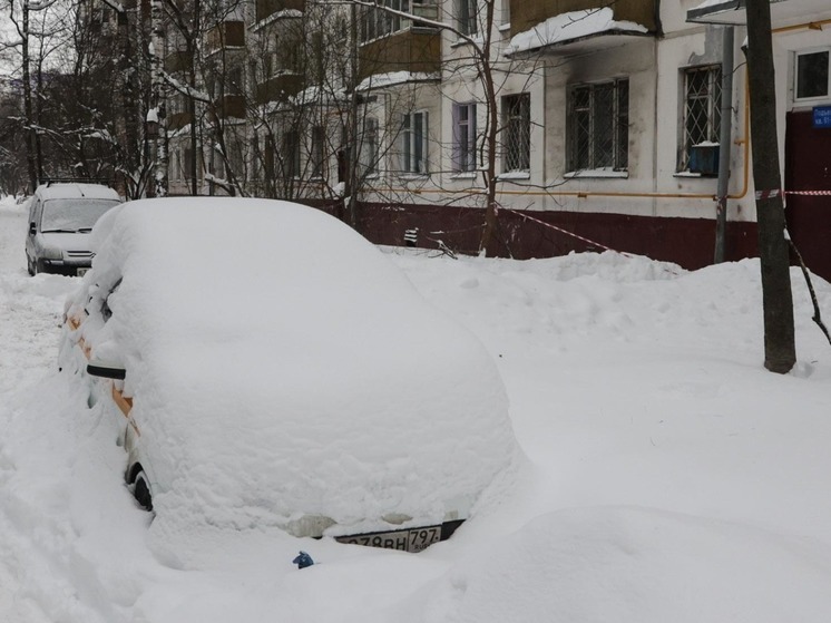 Обрушившийся на Москву снегопад назвали рекордным