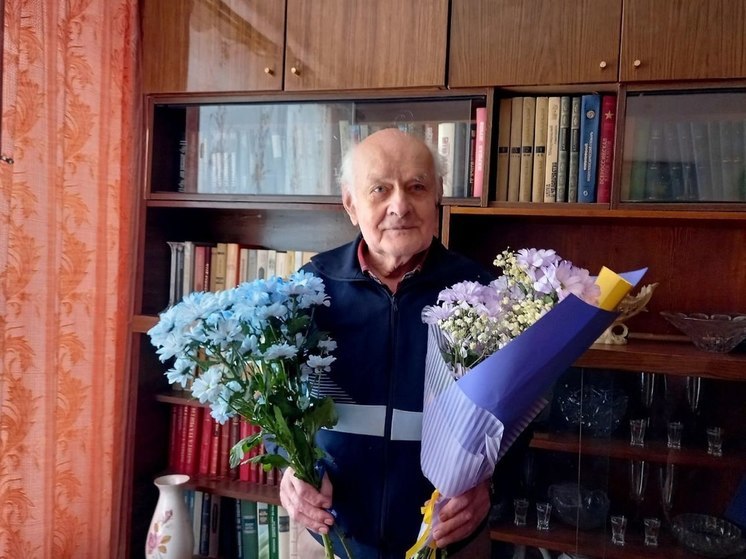 Почетный гражданин Себежа Владимир Митинов отметил 90-летие