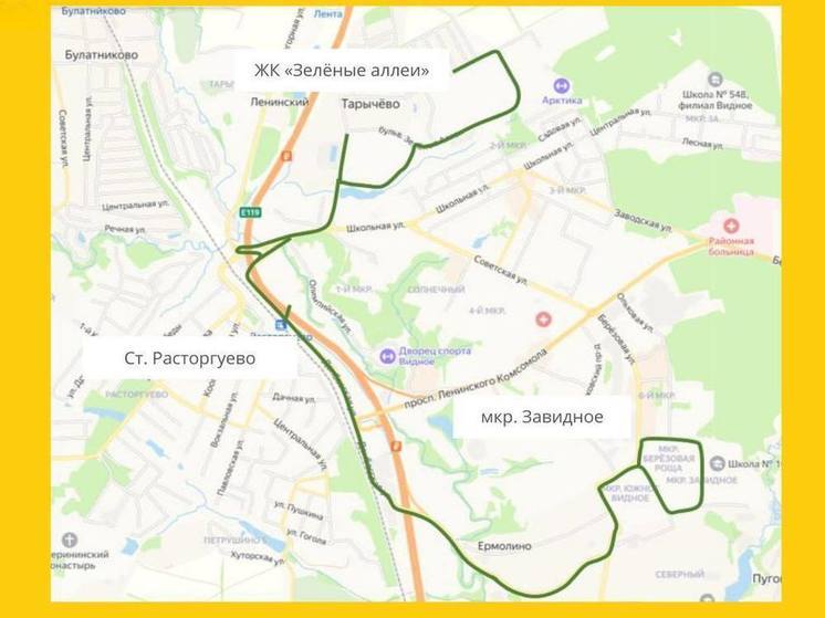 Новый маршрут №31к запустили для жителей Ленинского округа