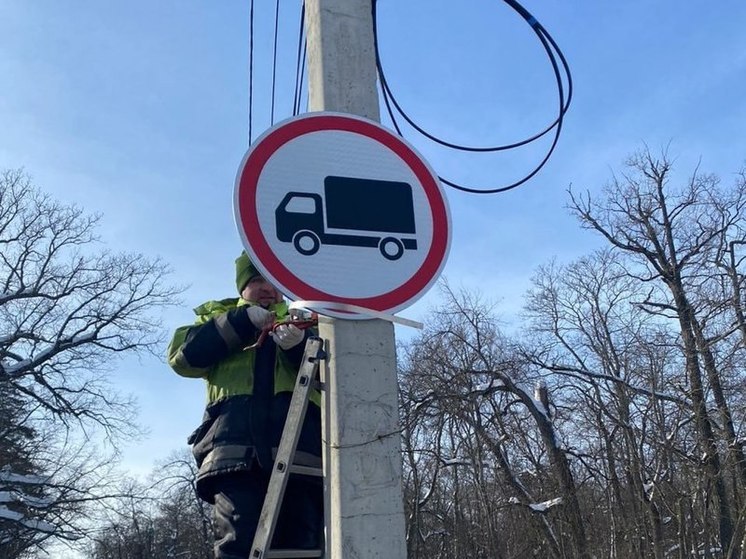 В Пензе большегрузам запретили ездить по улице Зеленодольской