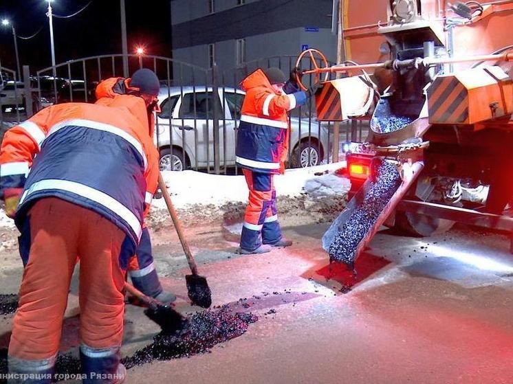 С начала года в Рязани провели ремонт на 61 участке дорог