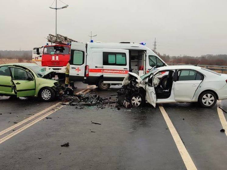 В Калининградской области столкнулись два автомобиля, есть погибший