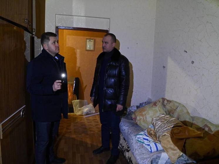 Мэр Белгорода: тепловой контур во всех поврежденных при обстреле домах закрыт
