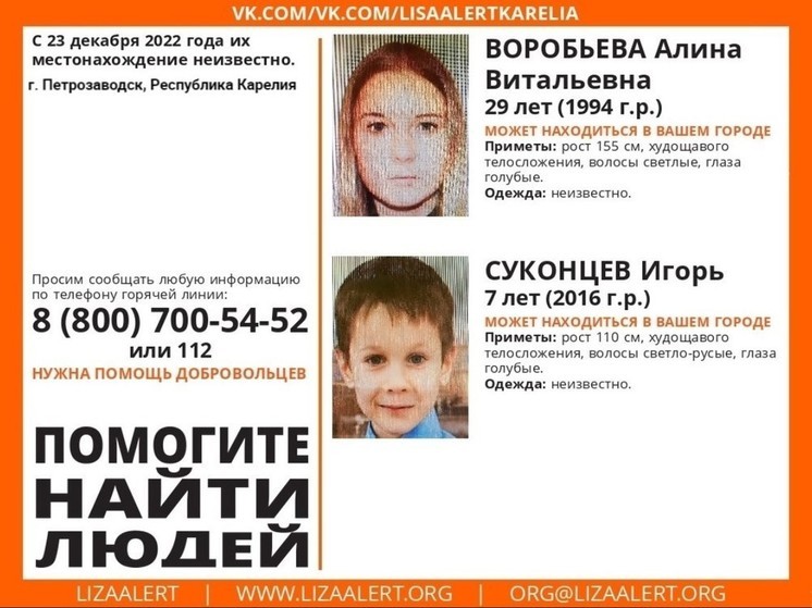 В Воронежской области больше года разыскивают бесследно пропавшую женщину с ребёнком
