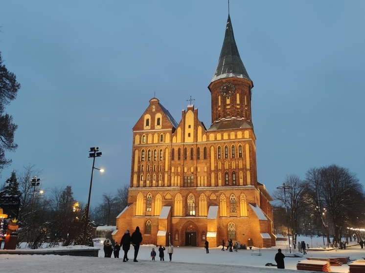 В Кафедральном соборе Калининграда повреждена скульптура