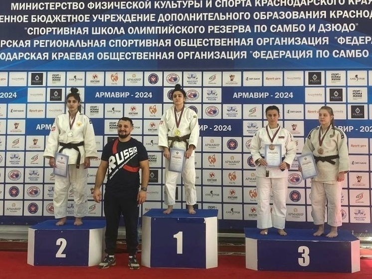 Пять медалей завоевали сочинские дзюдоисты на первенстве Краснодарского края