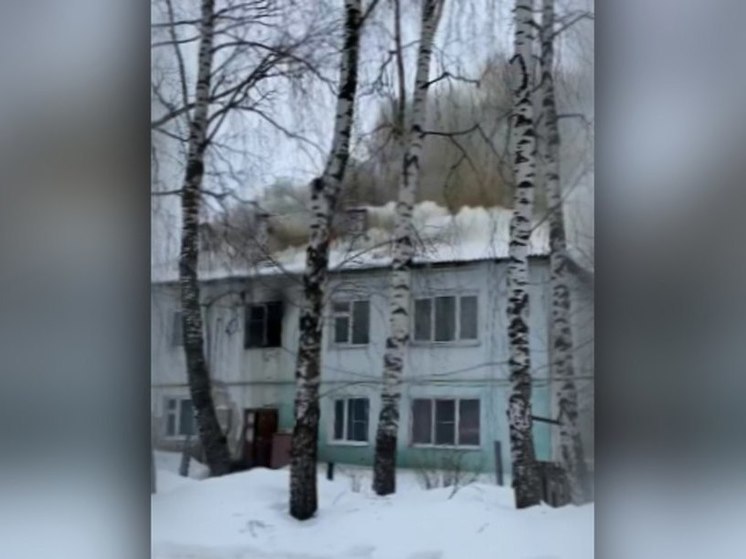 В Ибреди Шиловского района сгорел аварийный дом