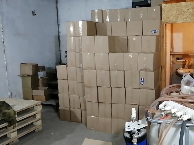 Тамбовские полицейские обнаружили два производственных цеха «левого» алкоголя