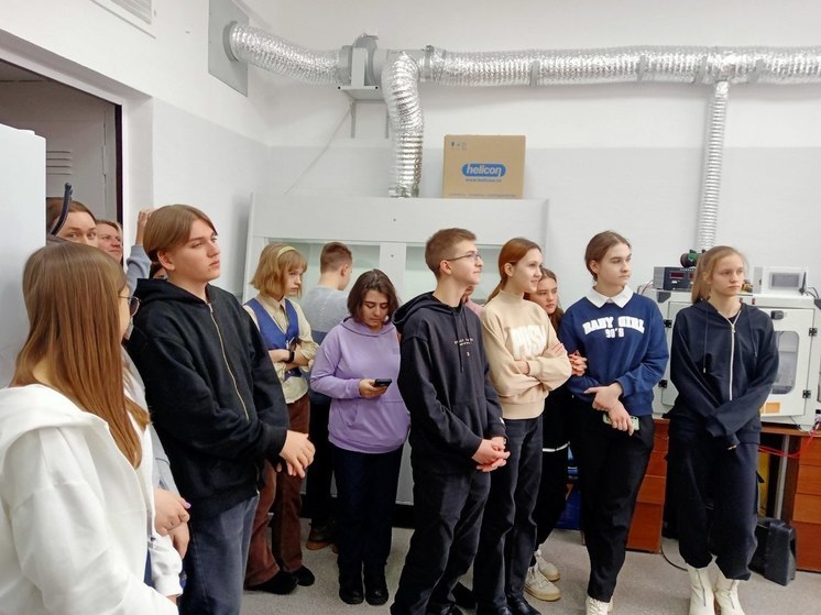 Школьники Пущино посетили ИТЭБ РАН