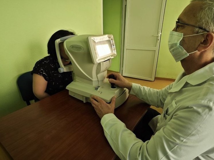 В Харпе офтальмологи получили бесконтактный тонометр