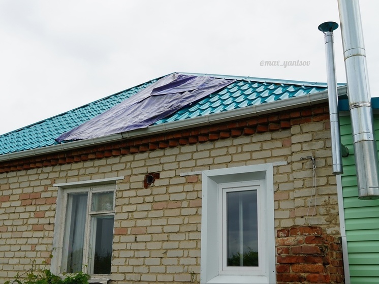 Гусев и Кстенин: крышу дома, пострадавшего от БПЛА в Воронеже, срочно восстановим