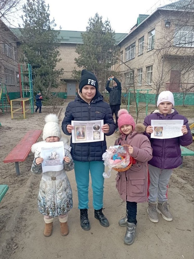 Мелитопольские дети познакомились с праздником Сретения Господня