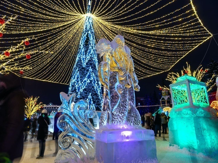 Стало известно, когда в Челябинске демонтируют ледовый городок