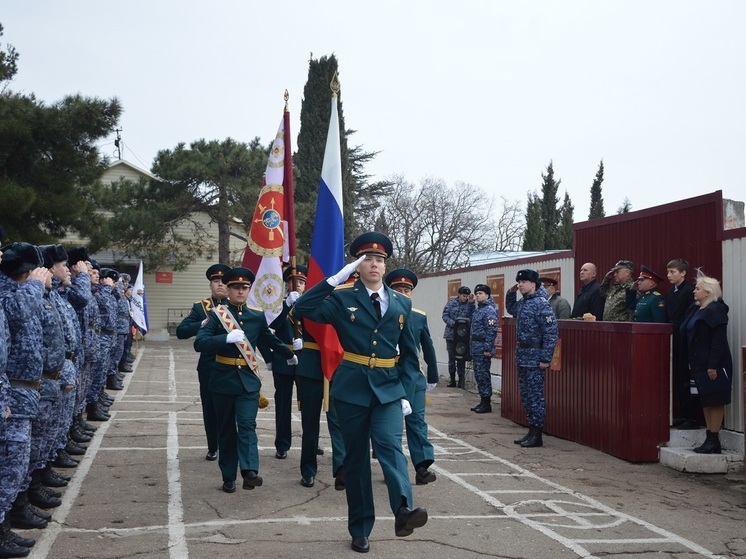 В Ялтинском батальоне Росгвардии отметили День воинской славы России