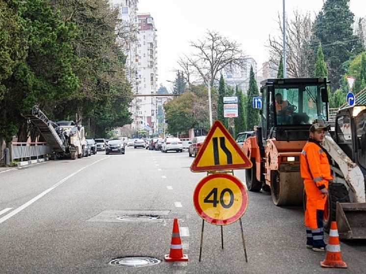 В Сочи отремонтируют 59 участков дорог по нацпроекту
