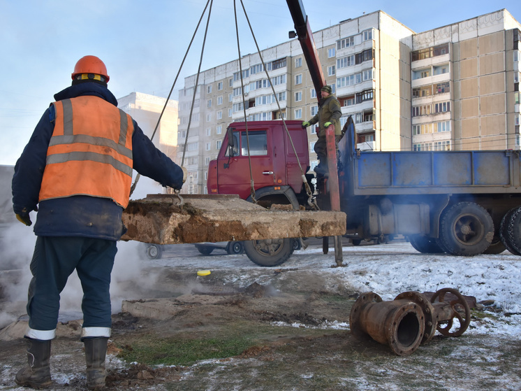 Костромские теплоэнергетики устранили 10 повреждений на теплосетях