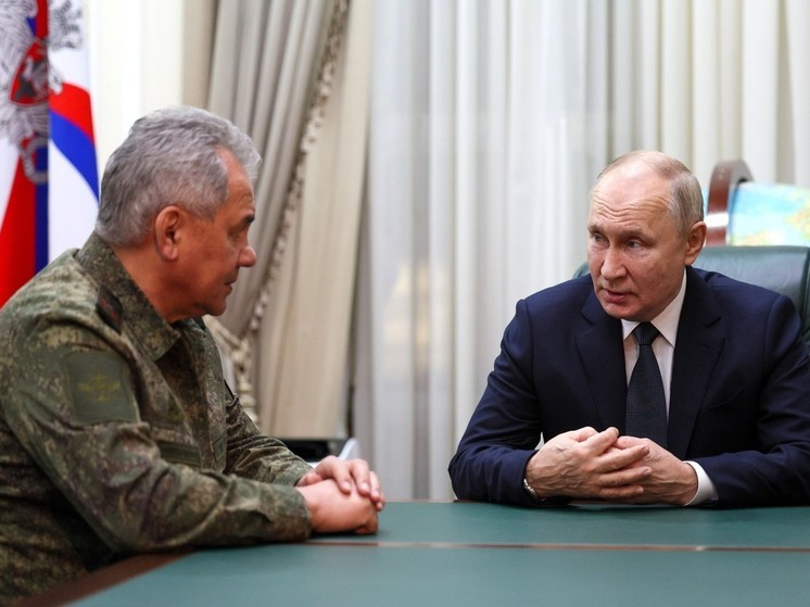 Шойгу доложил Путину о полном взятии под контроль ВС РФ Авдеевки