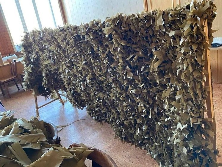 Маскировочная сеть из Забайкалья спасла бойцов от дрона-камикадзе на СВО