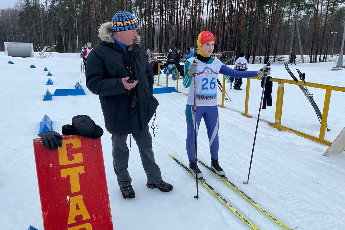 The Pechora mountain circle is in the lead following the results of the first day of regional cross-country skiing competitions