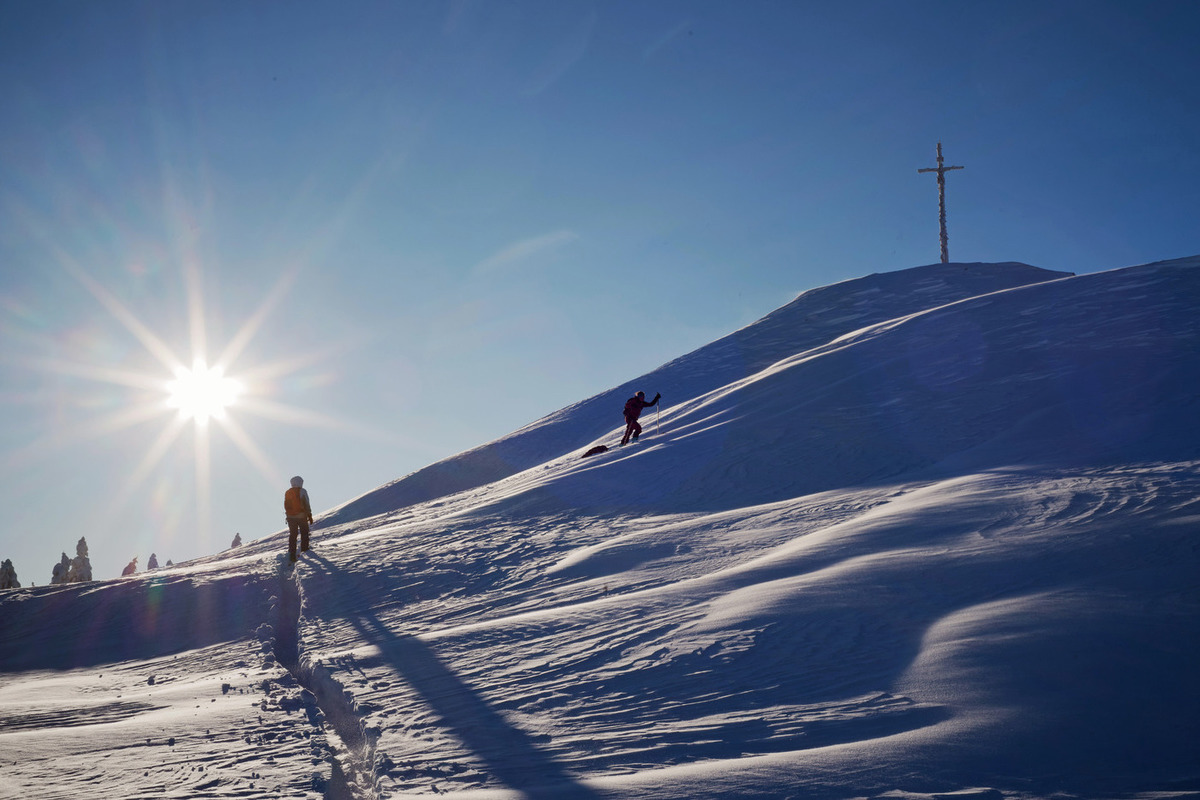 Ски-альпинисты Умницына и Федоров выиграли смешанную эстафету на Спартакиаде
