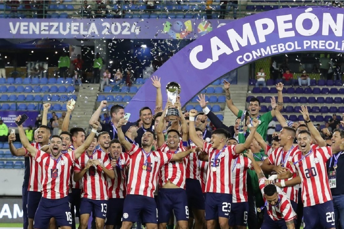 Парагвай сотворил настоящую сенсацию, победив в предолимпийском турнире, в зоне CONMEBOL.