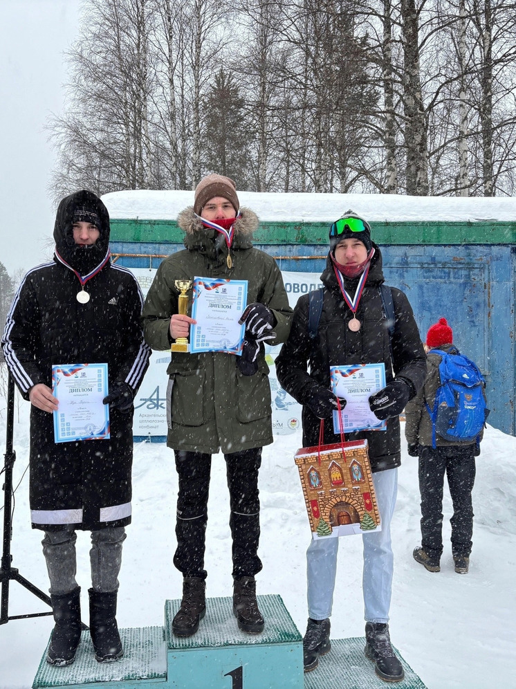 В Новодвинске прошли лыжные соревнования