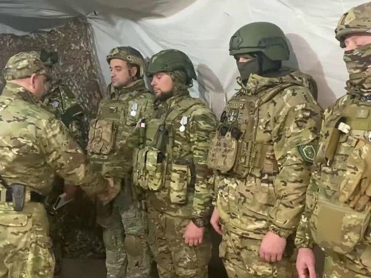 В Херсонской области наградили добровольцев отряда «Барс»