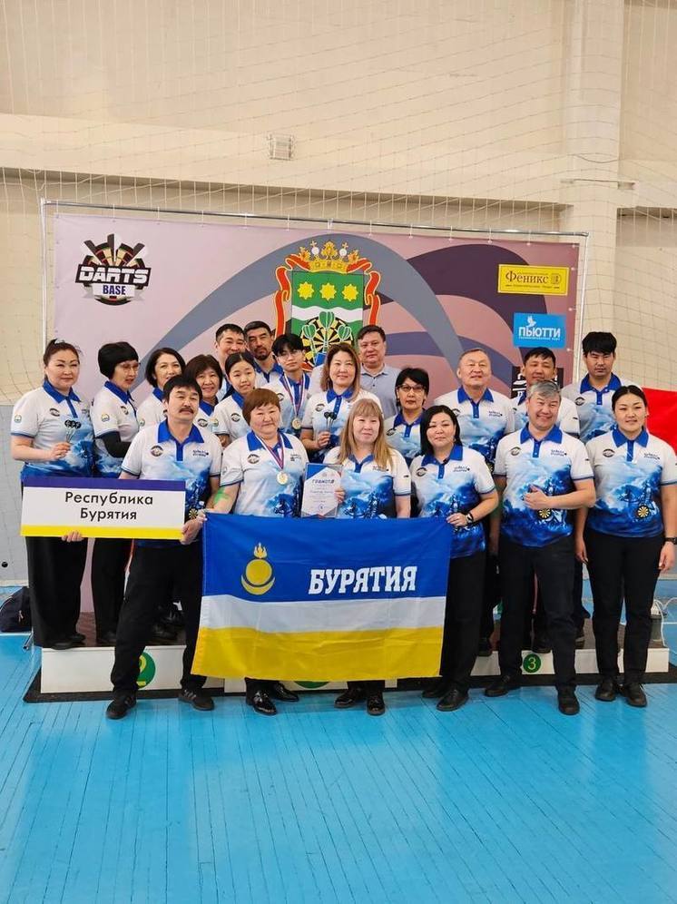 Сборная Бурятии заняла два золота и одну бронзу на Чемпинате ДФО по дартс