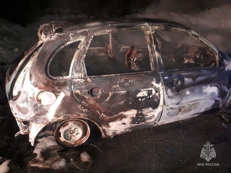 За выходные в Орловской области сгорели два авто
