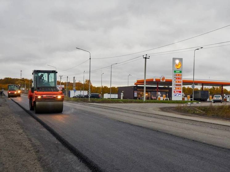 Дорогу от Павловска к «Южному полукольцу» продолжат обновлять летом
